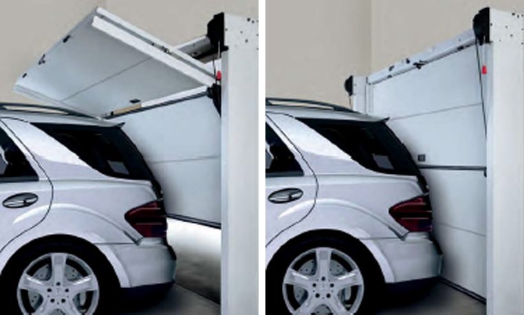 דלת חשמלית למוסך